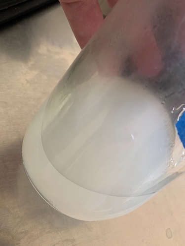 d8 after 10 days in solution