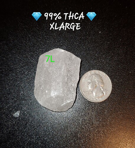 THCA XL DIAMONDS THC-A 99% HEMP THCA LEGAL HEMP