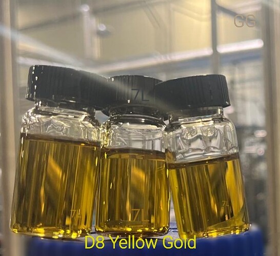 92% D8 Yellow Gold 3jars