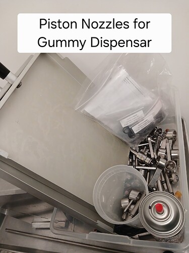 Piston Nozzles (For Gummy Dispenser)