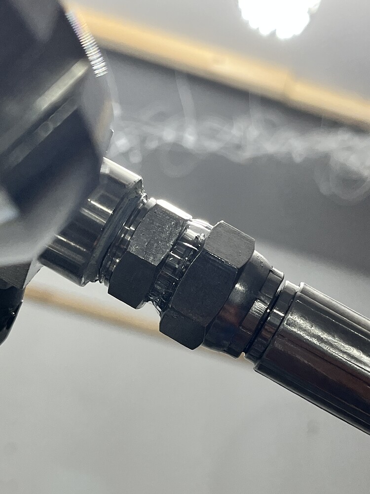 JIC connections leaking Help Support and Requests Future4200