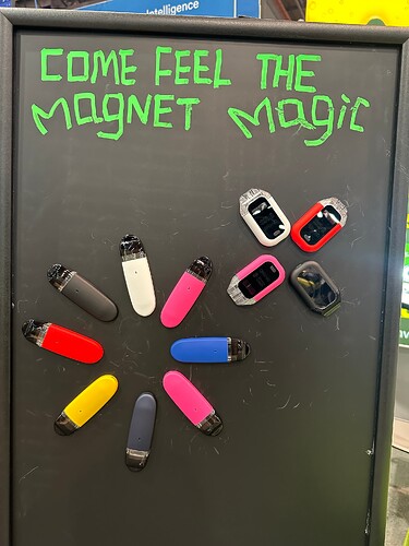 Magnetic vape