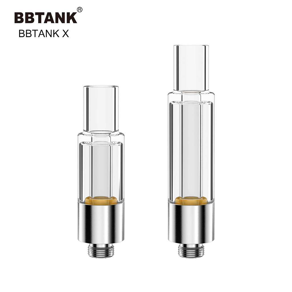 The Authentic All-Glass cartridge - BBTANK X - CannaBusiness - Future4200