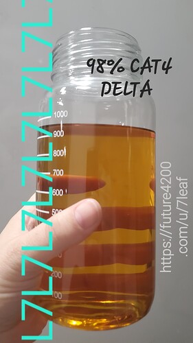 98% DELTA 9 OIL DISTILLATE EUROPE SPAIN DENMARK KG