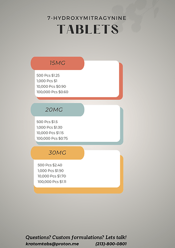 Aesthetic Minimalist Price List - 1