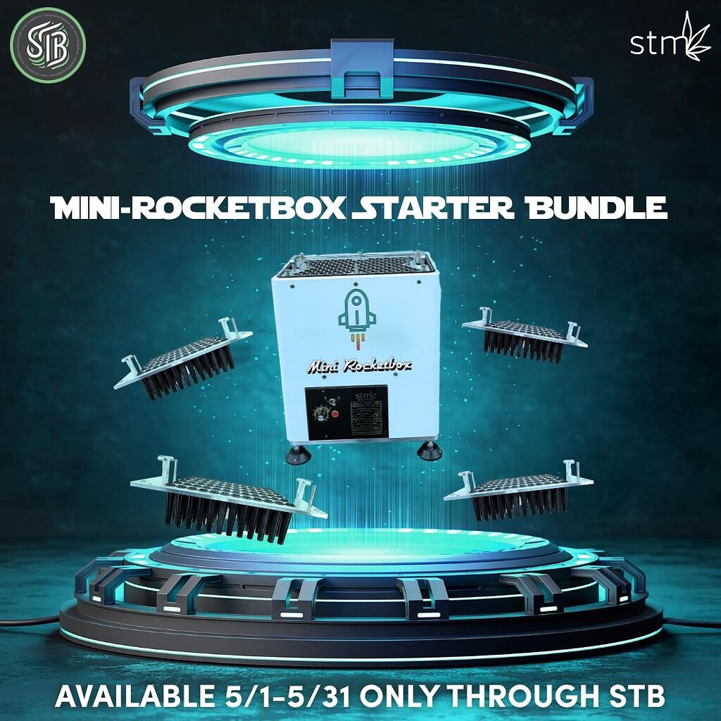 Rocketbox Containers Rocket Box Mini Bundle Deal! 3 FREE Trays Only Through STB for the ...