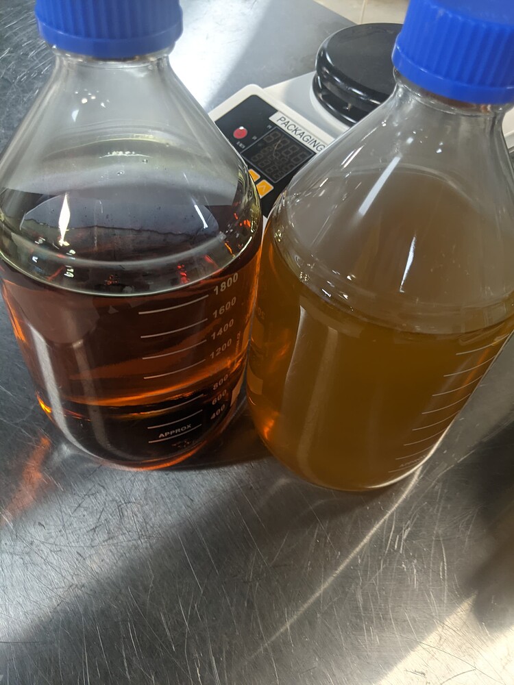 BHO Distillate Process vs. CO2 Process Distillation Future4200