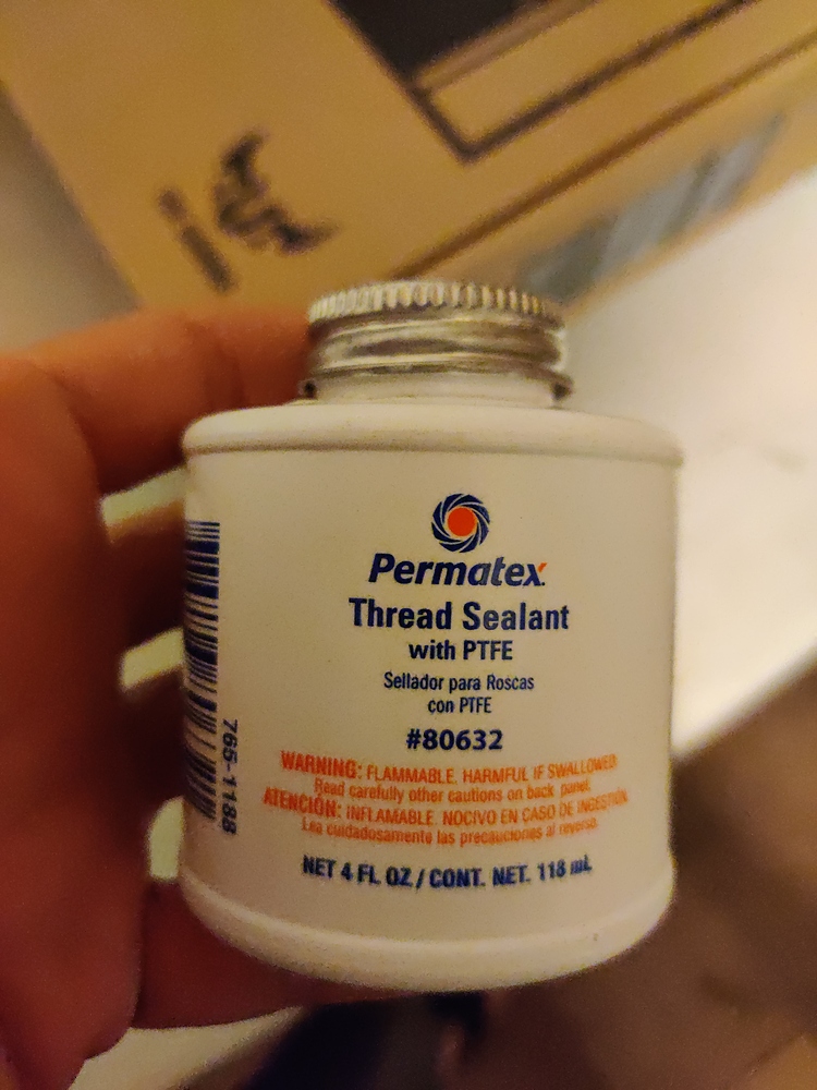 Opinions on food grade thread sealants on systems intended for