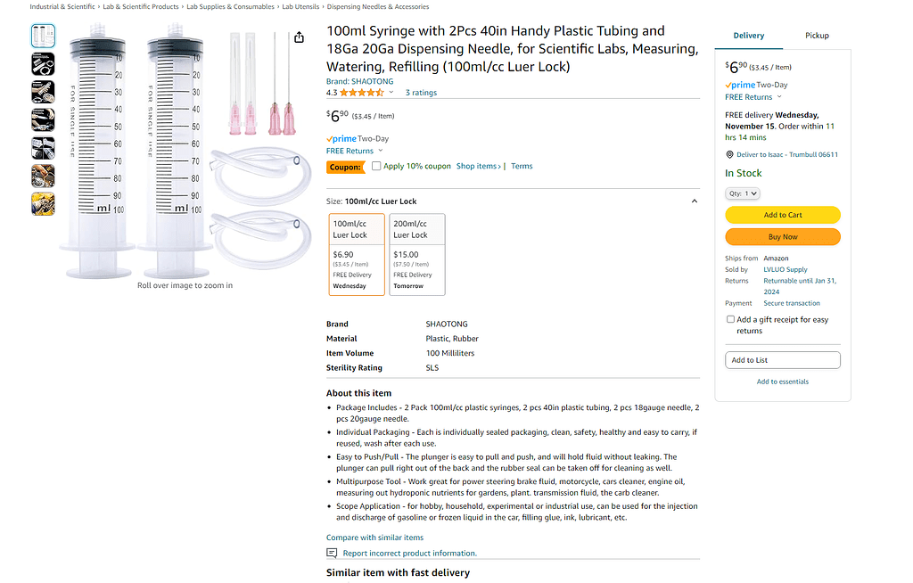 What are the best syringes for handfilling carts? CannaBusiness Future4200