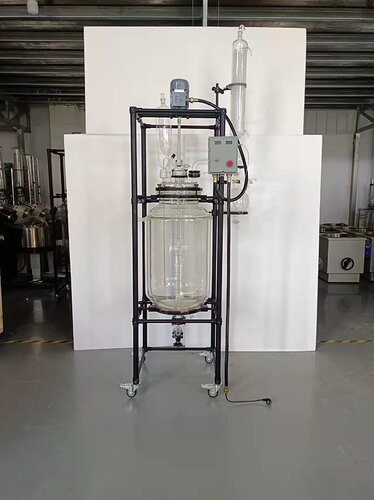 100L jaketed glass reactor 2