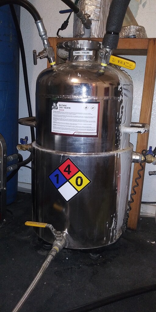 Will flex seal hold back dry ice / iso slurry? Think Tank Future4200