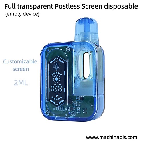 clear postless screen disposable cbd hardware thc (4) - 副本