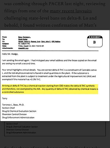 Important for Delta 8 Sellers