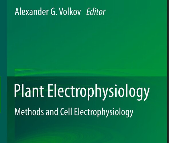 Plant Electrophysiology