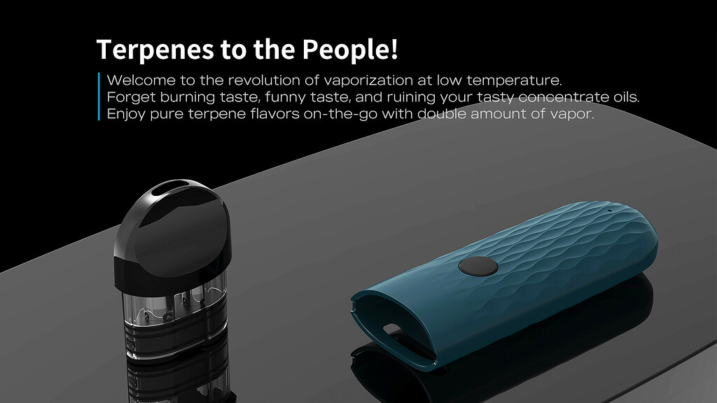 Lower Vape Tempruature Gets You High with Potency in the Most Pure