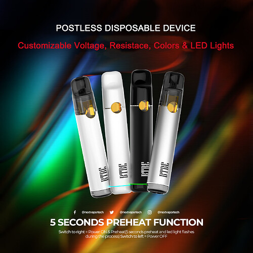 postless disposable device