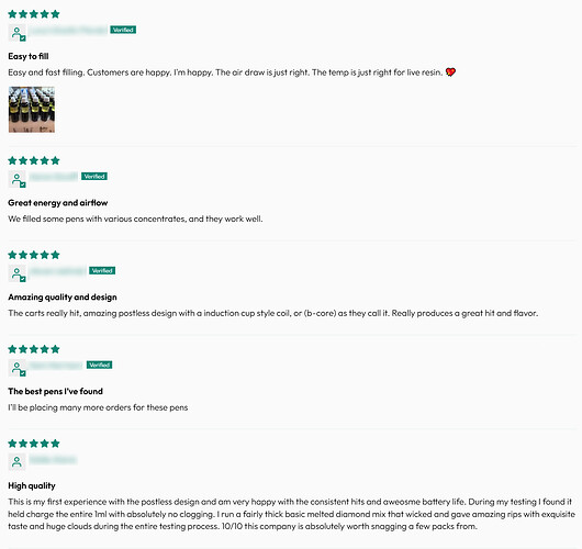 BUDTANK DS11 Disposable Feedbacks