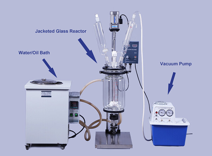 30 lbs centrifuges & 100L jacketed glass reactor in California