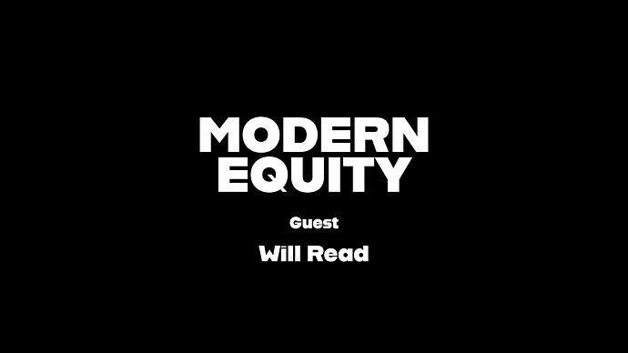 Modern Equity - Will Read