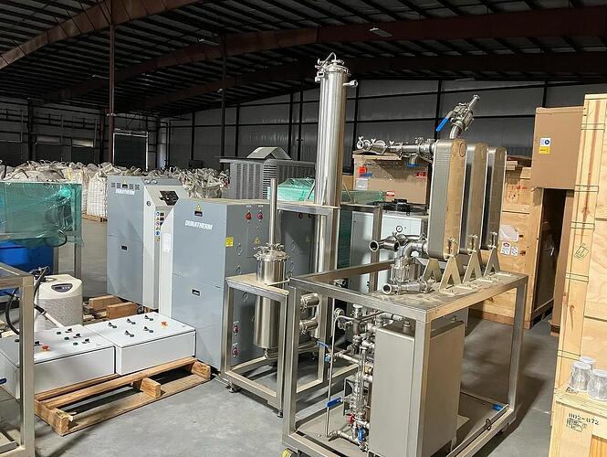 large-new-delta-separations-ffe-45-with-polyscience-chiller-mta-heater-and-mokan-chiller