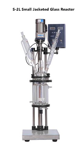 S-2L Small Jacketed Glass Reactor