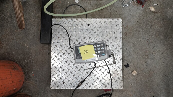 11) Arlyn Arlynguard 500lbs scale