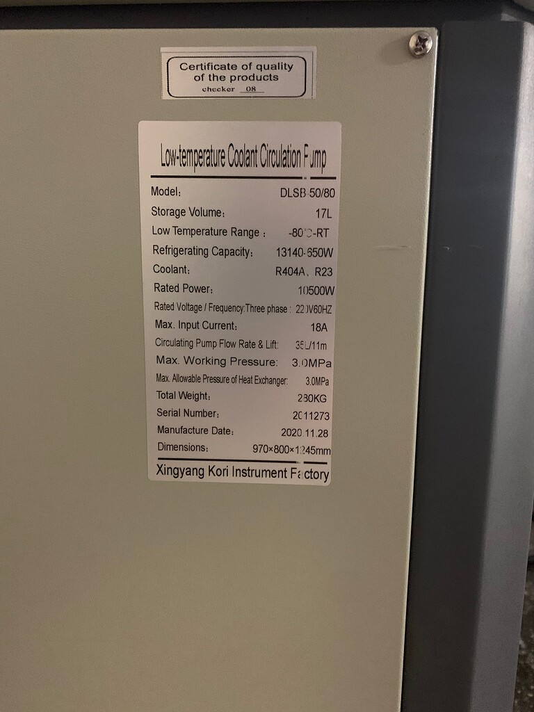 Selling new chiller/heaters and 50L roto cheap cheap Equipment For