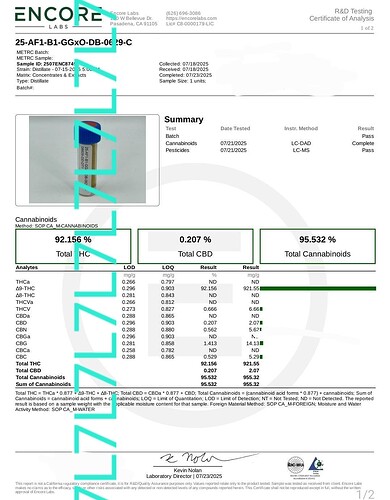 7LEAF CAT3 CD9 COA D9 OIL USA DISTILLATE BULK