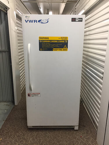 VWR - Chemical Storage Fridge - Front