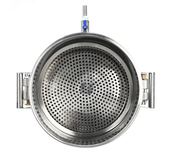 Xtractor Depot 12inch SS TT buchner funnel top