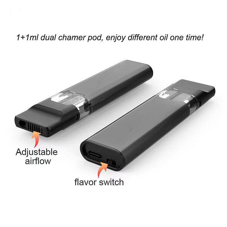 How do you think 2ml disposable( dual chamber 1+1ml pod) market? Cart Peddler Future4200 How do you think 2ml disposable( dual chamber 1+1ml pod) market? Cart Peddler Future4200