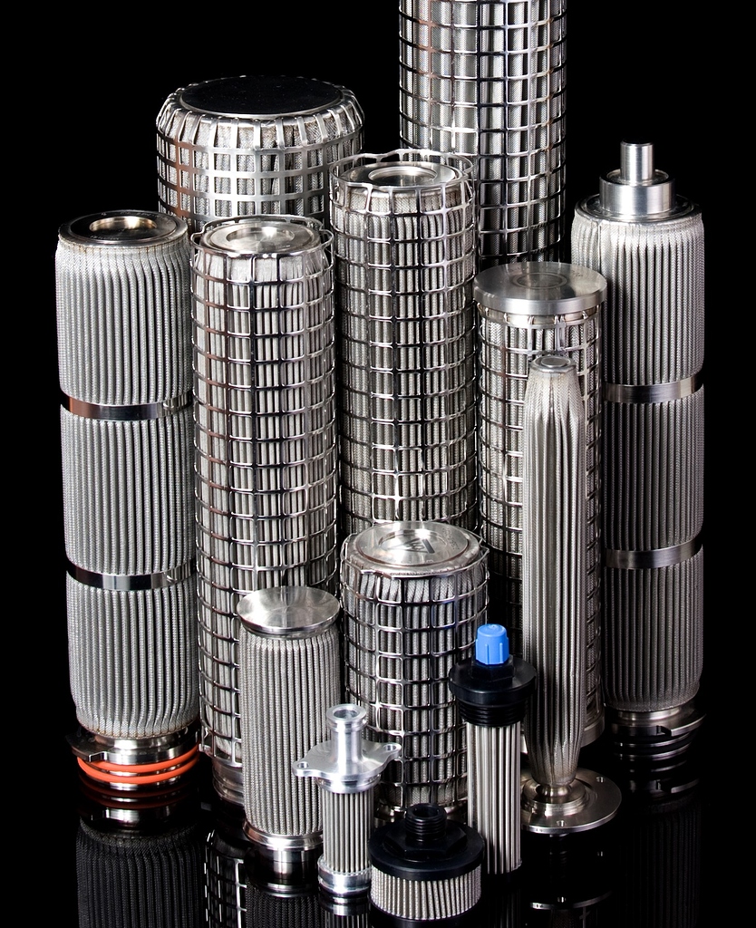 CRC Sintered Mesh Discs / Pleated SS filters / CUSTOM MICRON GRADES