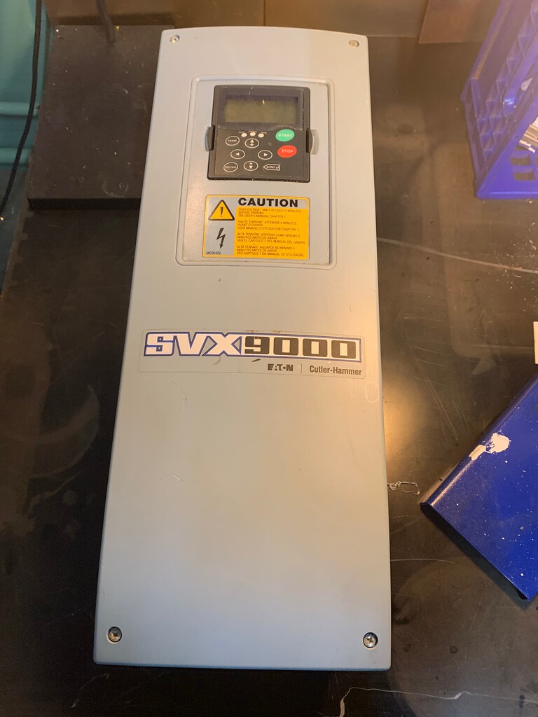 Equipment for sale Eaton SVX9000 Variable Frequency Drive For Sale