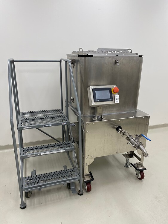 Osprey 75 Gallon Commercial Washing Machine Equipment For Sale