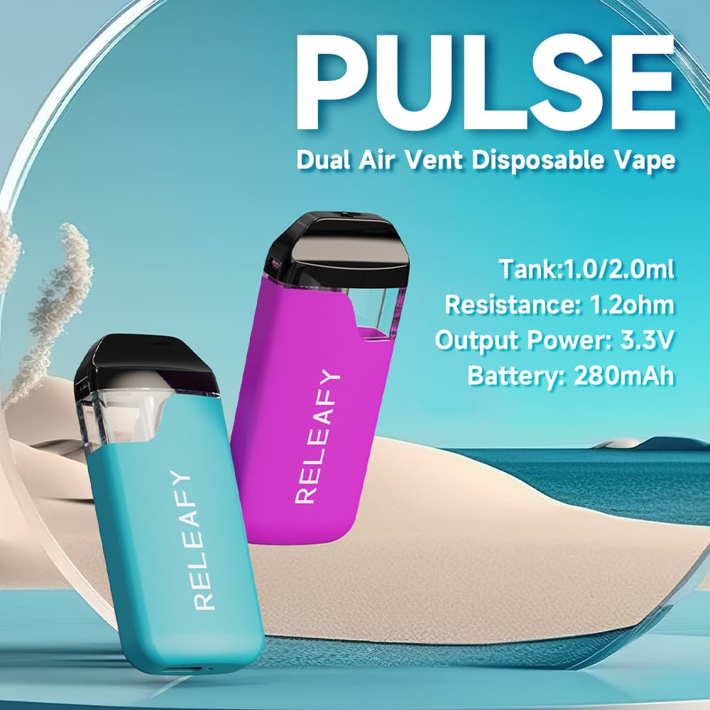 Dual Air Vent Disposable Vape: Experience 1ml & 2ml Of Pure ...