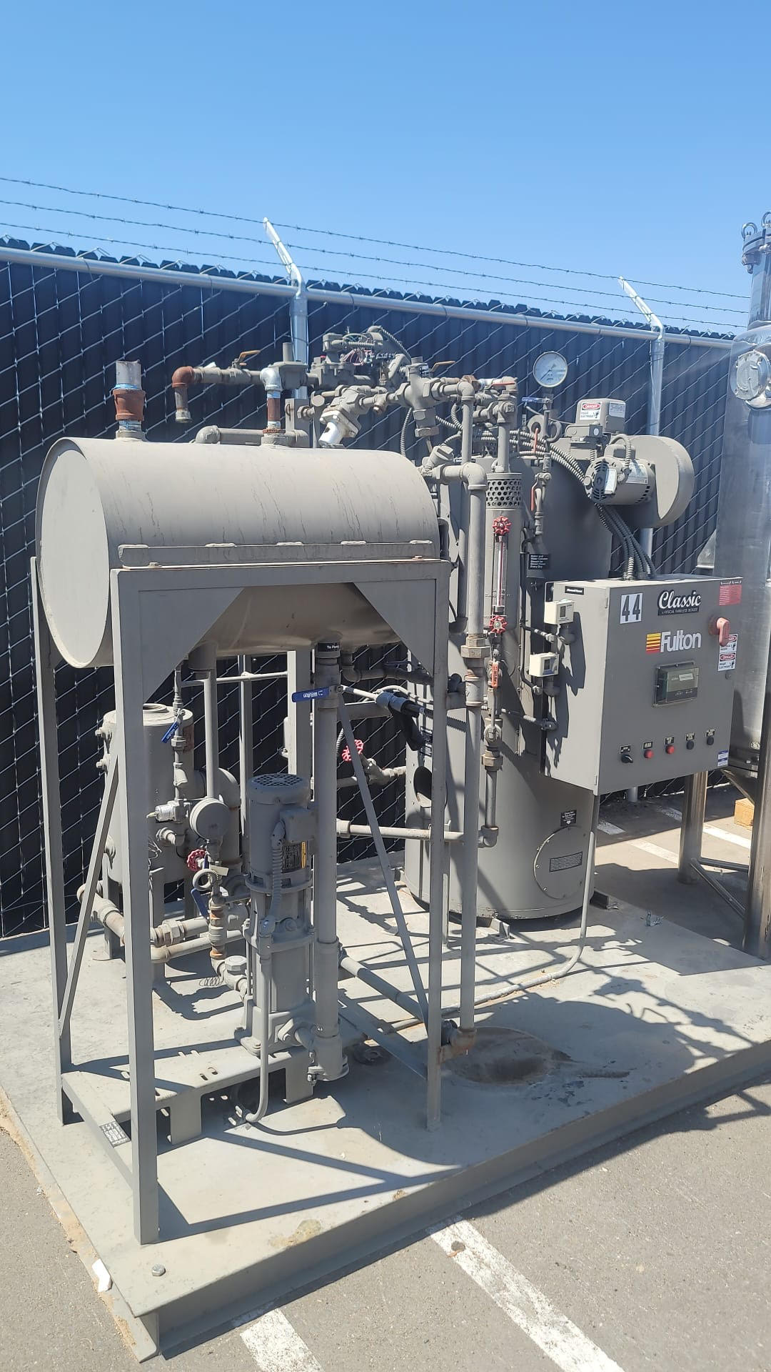 [SOLD] Fulton ISC 10 High Pressure Steam Boiler For Sale Equipment