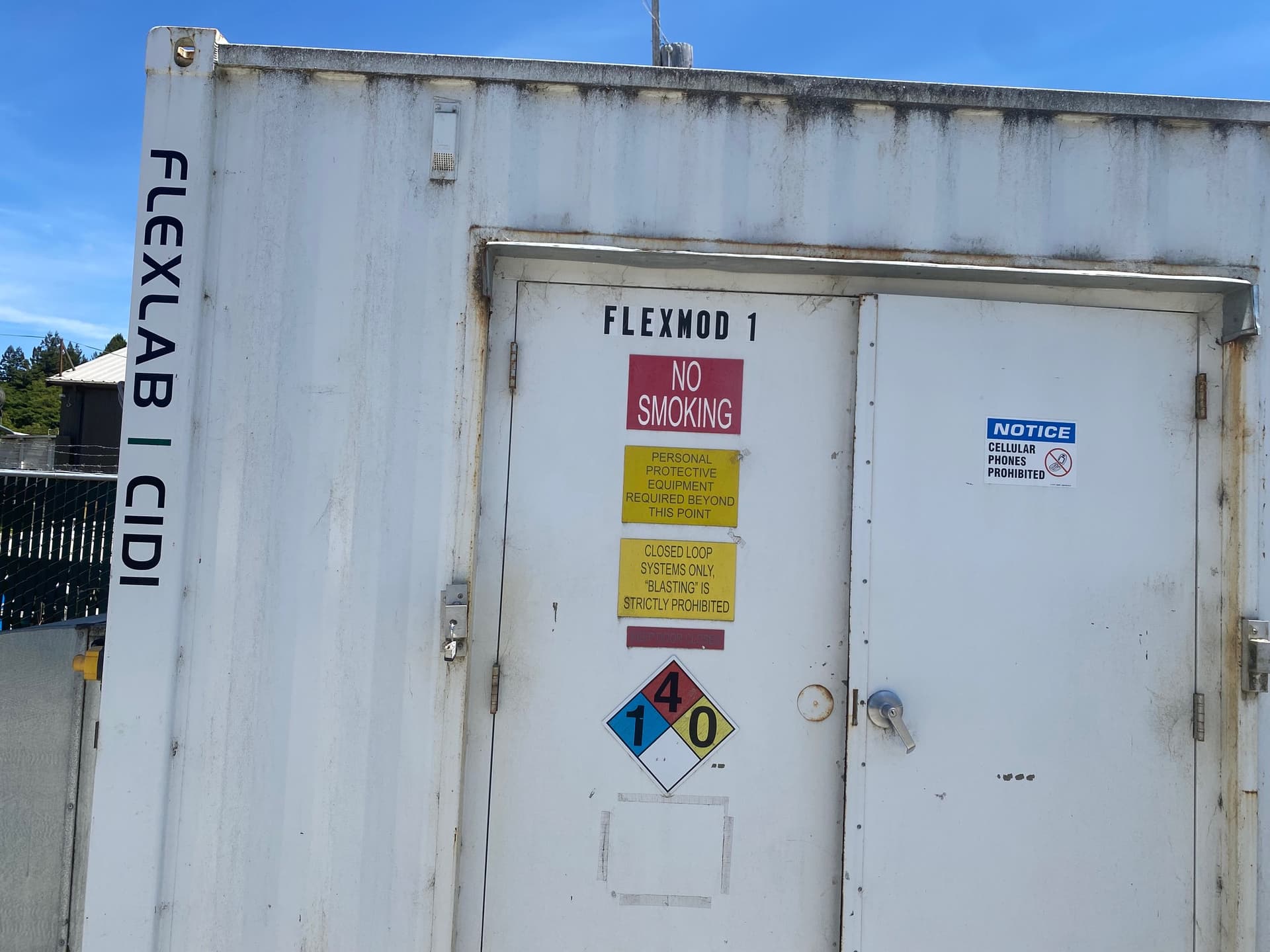 Flexlab C1D1 40ft Extraction Container by Flexmod - Equipment For Sale ...